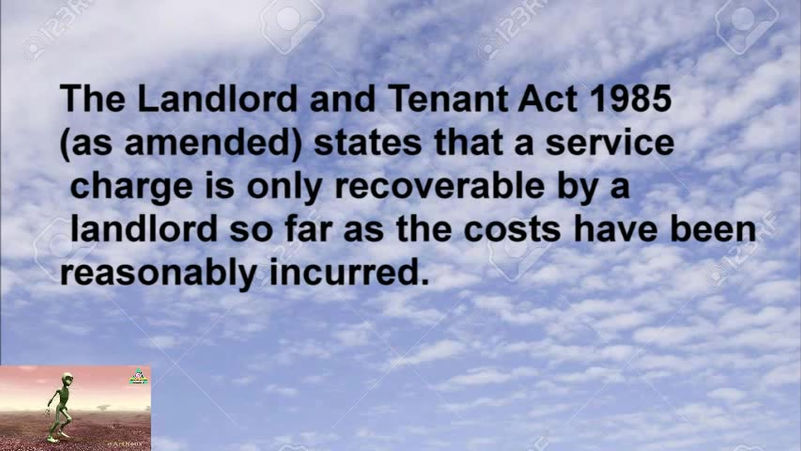 service charges the rules